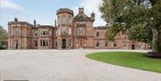 Exterior at Netherby Hall in Longtown, Cumbria