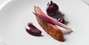 Spiced duck breast at SOURCE at Gilpin Hotel & Lake House © Andre Ainsworth