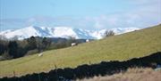 Dramatic Lake District Mountain Scenery near Roman How near Windermere, Lake District