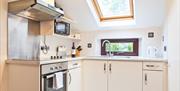 Kitchen and Appliances in a Self Catered Unit at Burnside Park in Bowness-on-Windermere, Lake District