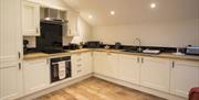 Kitchen of Grooms Quarter at Netherby Hall in Longtown, Cumbria