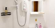 Bathroom in Number 11 at Howgills Apartments in Sedbergh, Cumbria