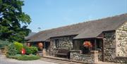 Exterior of self catering cottages at Near Howe Cottages in Mungrisdale, Lake District