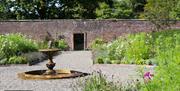 The Walled Garden at Netherby Hall in Longtown, Cumbria