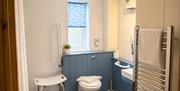 Bathroom in Number 8 at Howgills Apartments in Sedbergh, Cumbria