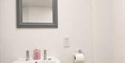 Bathroom in Number 7 at Howgills Apartments in Sedbergh, Cumbria