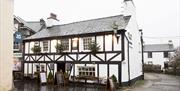 Exterior at The Queens Head in Hawkshead, Lake District