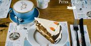 Carrot Cake at The Peter Rabbit Cafe, Bowness-on-Windermere