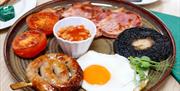 Breakfast at Turntable cafe