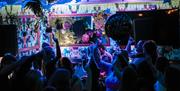 Crowd Gathered for a DJ night at BAHA in Bowness-on-Windermere, Lake District