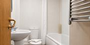 Bathroom in Number 7 at Howgills Apartments in Sedbergh, Cumbria