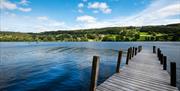 Views over Coniston Water near The Coniston Inn, Coniston, Lake District