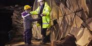 Mine tours at Honister Slate Mine