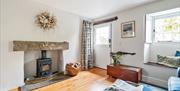 Sitting room at Crumble Cottage at Crumble Cottages near Cartmel, Lake District