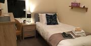 Twin Room at Greystoke House in Keswick, Lake District