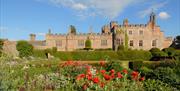 Exterior and Gardens at Hutton-in-the-Forest Historic House near Penrith, Cumbria