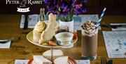 Mrs. Tittlemouse's English Cream Tea at The Peter Rabbit Cafe, Bowness-on-Windermere