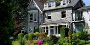 Victorian exterior at Clare House Hotel in Grange-over-Sands, Cumbria
