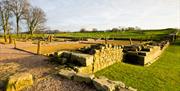 Site at Birdoswald Roman Fort near Brampton, Cumbria