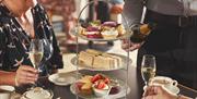 Afternoon Tea with Prosecco at The Bistro At The Distillery in Bassenthwaite, Lake District