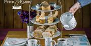Mrs. Tiggy-winkle's Afternoon Tea at The Peter Rabbit Cafe, Bowness-on-Windermere