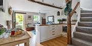 Kitchen at Crumble Cottage at Crumble Cottages near Cartmel, Lake District