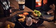 Dinner Platter at The Queens Head in Troutbeck, Lake District