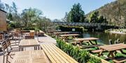Outdoor Dining at The Crown Inn at Pooley Bridge in Ullswater, Lake District