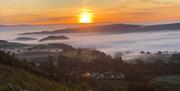 Sunsets near The Quiet Site Holiday Park in Ullswater, Lake District