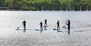 Stand Up Paddleboarding at Another Place, The Lake in Ullswater, Lake District