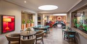 Dining Area at The Greenhouse Restaurant at Castle Green Hotel in Kendal, Cumbria