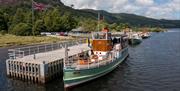 Ullswater 'Steamers' pier on Ullswater in the Lake District, Cumbria © Ben Barden