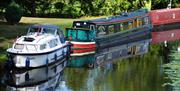 Lancaster Canal, near Tewitfield Marina in Carnforth, Lancashire