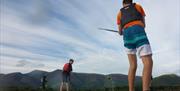 Stand Up Paddleboarding at Derwentwater Marina in Keswick, Lake District