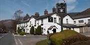 Exterior of The Swan at Grasmere in the Lake District, Cumbria