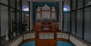 Organ at The Hive in Nenthead, Cumbria