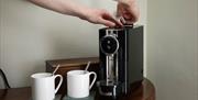 Tea and Coffee Machines at Victorian House Hotel in Grasmere, Lake District