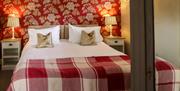 Double bedroom in The Black Swan Restaurant in Ravenstonedale, Cumbria