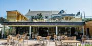 Outdoor Dining at The Crown Inn at Pooley Bridge in Ullswater, Lake District