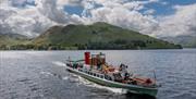 Ullswater 'Steamers' private wedding charter on Ullswater in the Lake District, Cumbria © Ben Barden