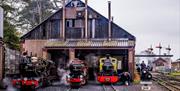 Ravenglass and Eskdale Railway trains © Charlotte Graham