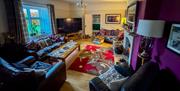Lounge at Abbey Farm House in Lanercost, Cumbria