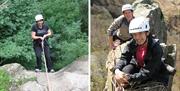 Rock Climbing and Abseiling with More Than Mountains in Borrowdale, Keswick, Lake District