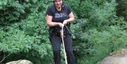 Abseiling with More Than Mountains near Coniston, Lake District