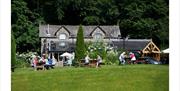 Exterior and Outdoor Seating at Alexander's at Castle Green Hotel in Kendal, Cumbria