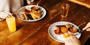 Always great food at The Pheasant Inn in Bassenthwaite, Lake District