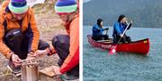 Canoe Bushcraft with Anyone Can on Lake Windermere, Lake District