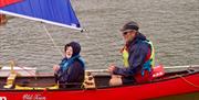 Accessible Canoe Sailing with Anyone Can on Lake Windermere, Lake District
