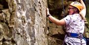 Visitors Rock Climbing with Anyone Can in the Lake District, Cumbria