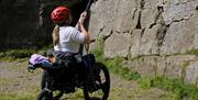 Visitors Rock Climbing with Anyone Can in the Lake District, Cumbria